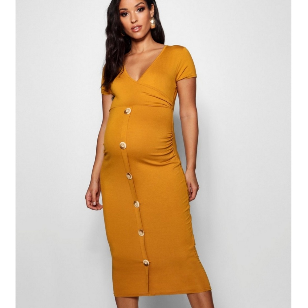 NWT Boohoo maternity dress